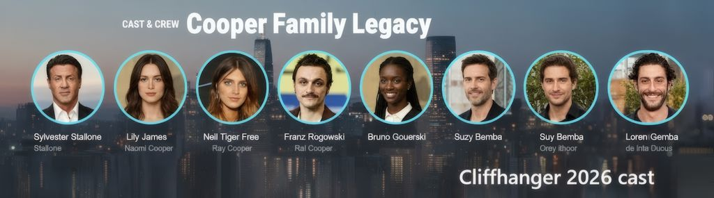 Elenco y actores principales de Cliffhanger 2026.