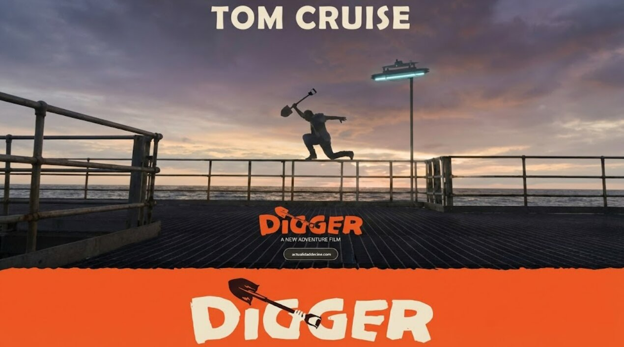 Digger la película de Tom Cruise prevista para 2026.