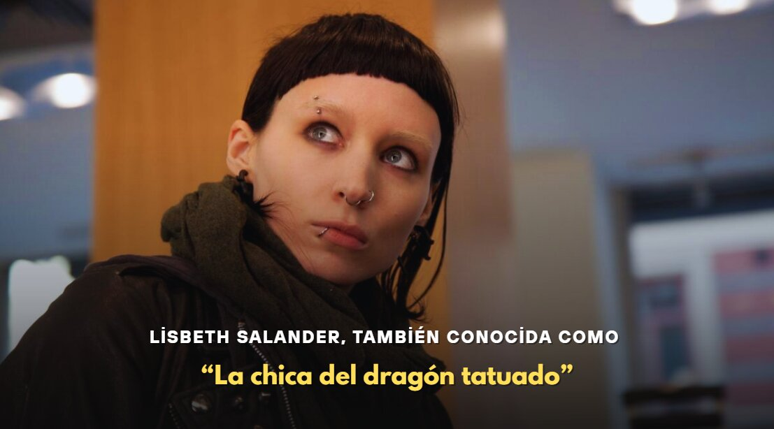 Lisbeth Salander en una escena de Los hombres que no amaban a las mujeres.