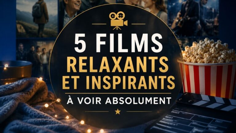 Sélection de films relaxants et inspirants pour une soirée calme