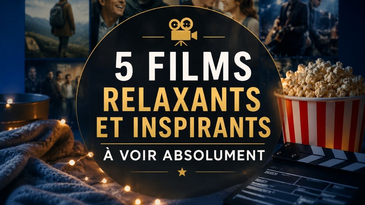 Sélection de films relaxants et inspirants pour une soirée calme
