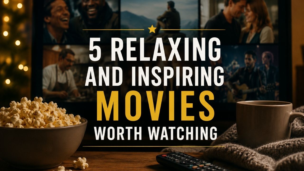 Relaxing movie recommendations for a cozy movie night